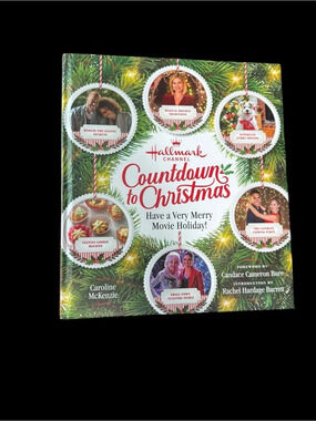 Hallmark Channel Countdown to Christmas Coffee Table Book Like New